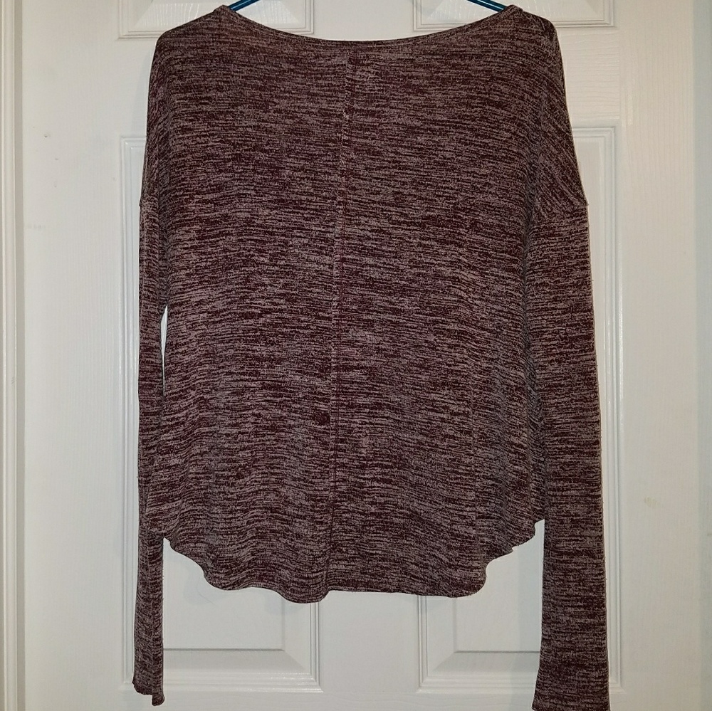 Maroon Hollister Sweater - Picture 3 of 3